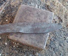 Формирование плоскости заточки